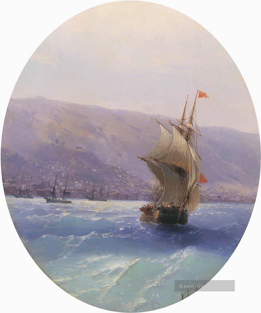 Ivan Aivazovsky Ansicht von krim Seestücke Ölgemälde